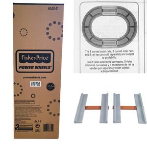 Power Wheels Thomas The Train Ride-on 2 Piece Straight Track Extender Add-on Set